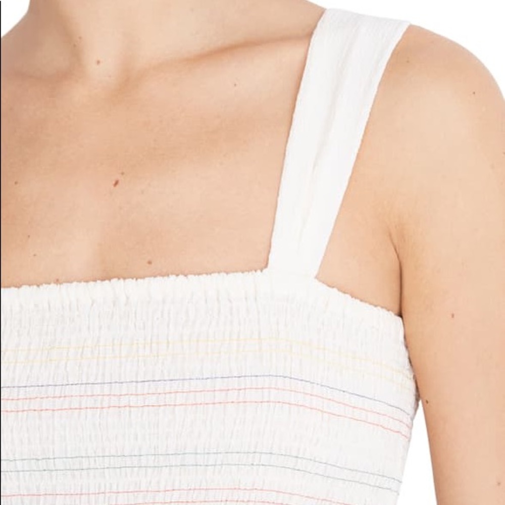 Madewell Texture & Thread Smock Tank - Picture 3 of 7